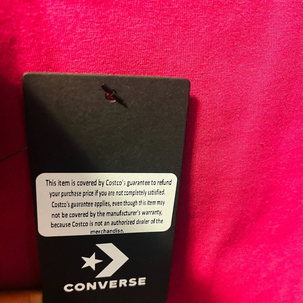 Converse Fuchsia Logo Tee (age 12- 13)